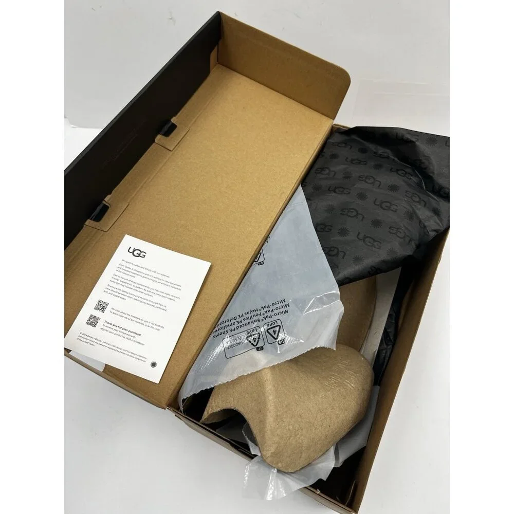 Ugg Empty Gift Storage Shoes Slippers Box - Men Sz 12 With Inserts, Tissue Paper